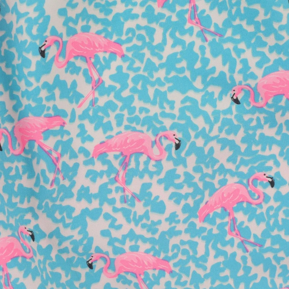 Chubbies The Domingos Are For Flamingos Swim Trunks Mens Large 7